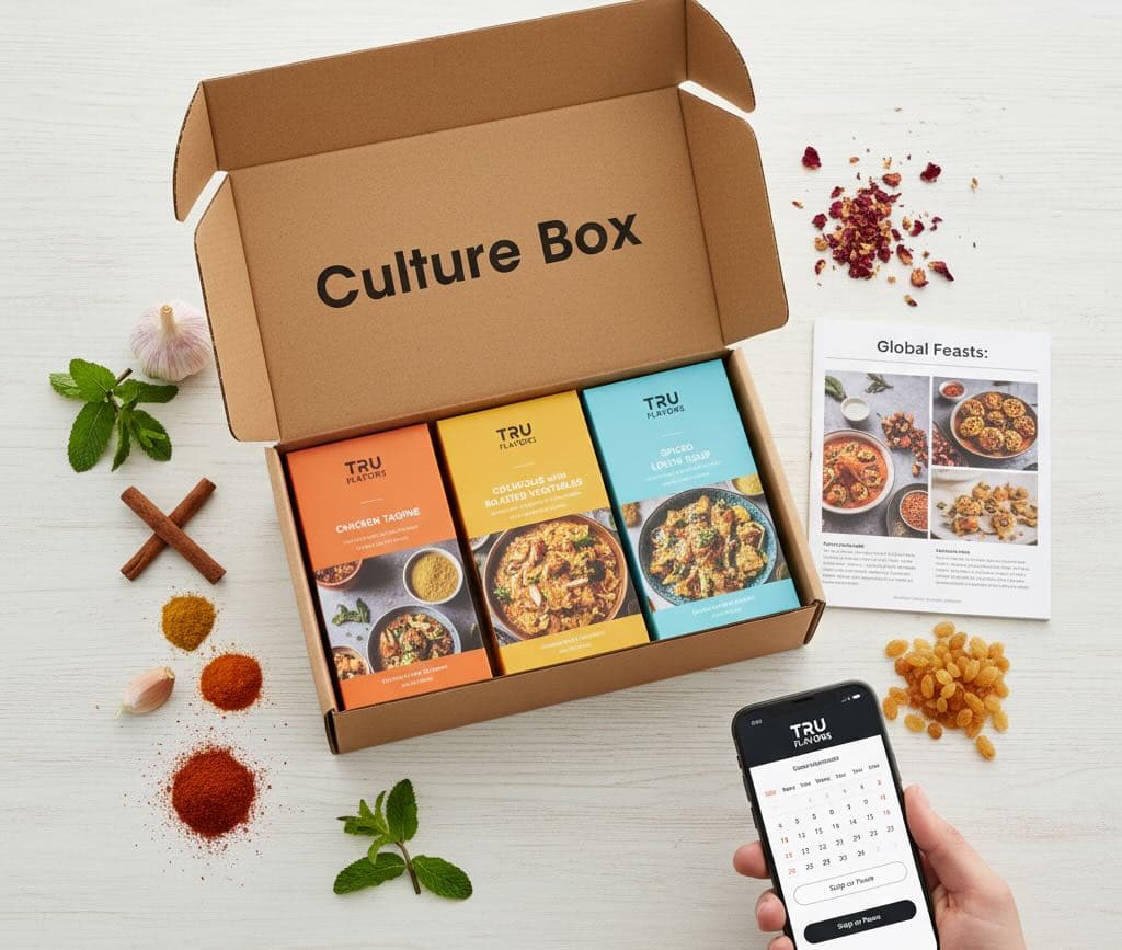 TRU Flavors Culture Box – monthly curated curry kits